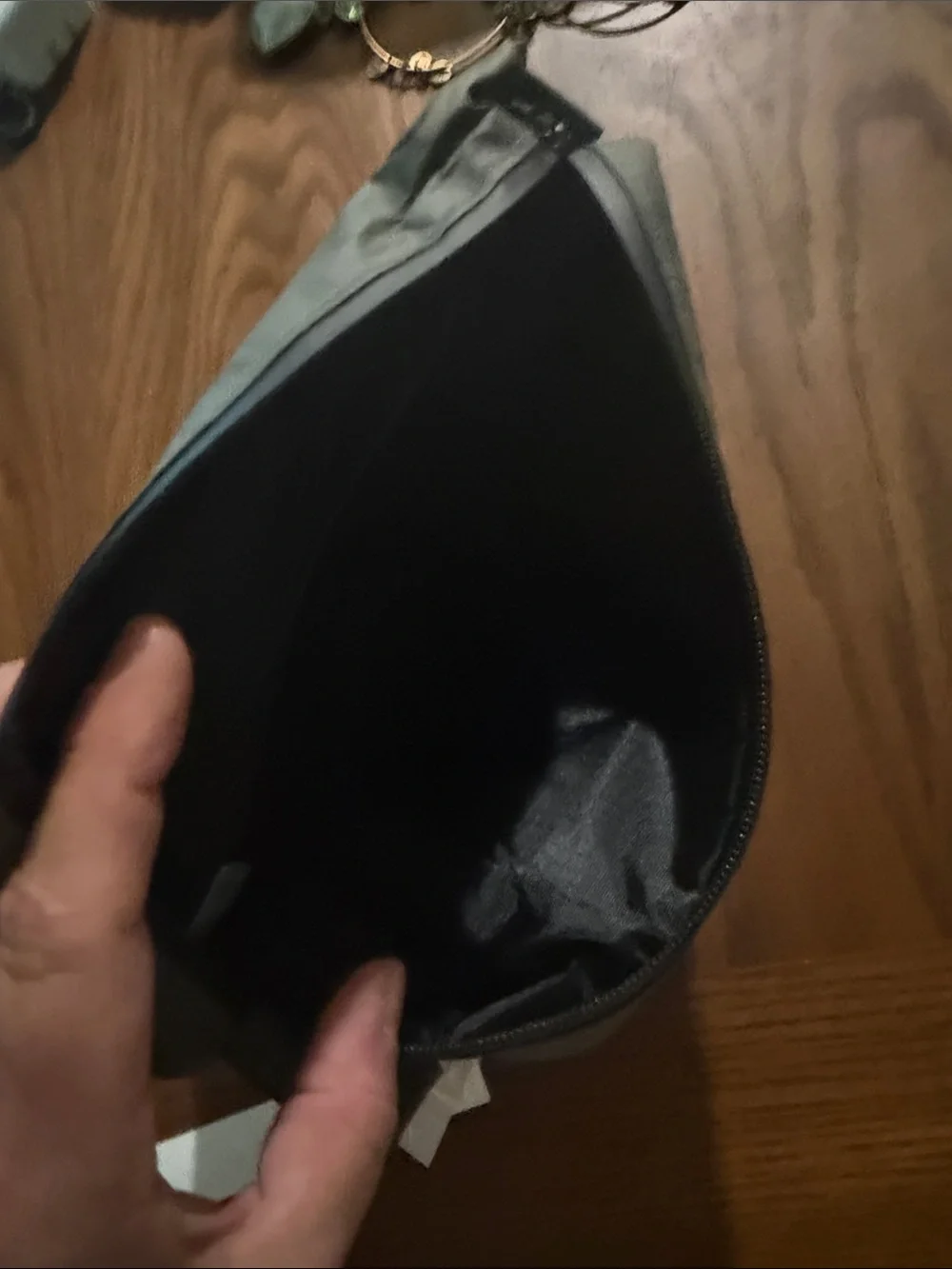 Men's Gray Travel Toiletry Bag